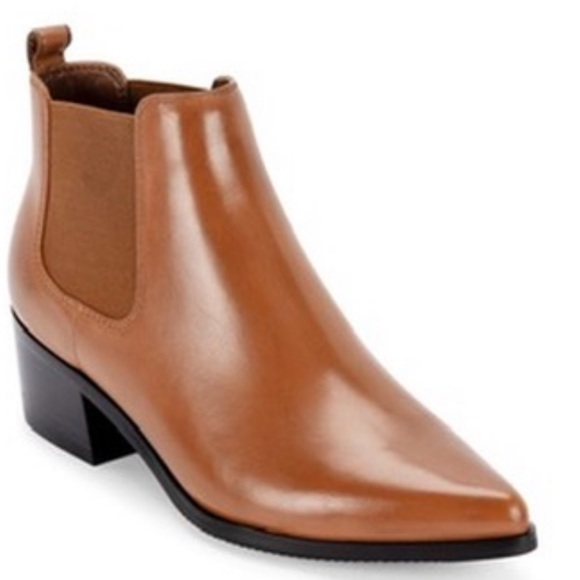 NIB Blondo Emelia Waterproof Boot COGNAC LEATHER size 10 new in box - Picture 1 of 4